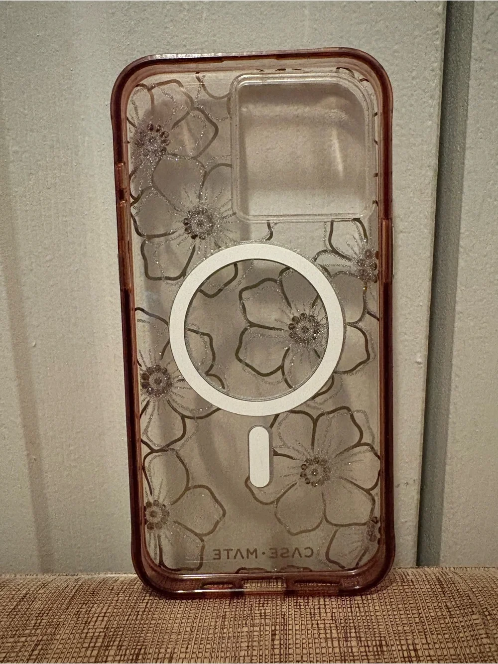 Apple iPhone 15 Pro Max Case-Mate Hard Case with MagSafe - Floral Gems